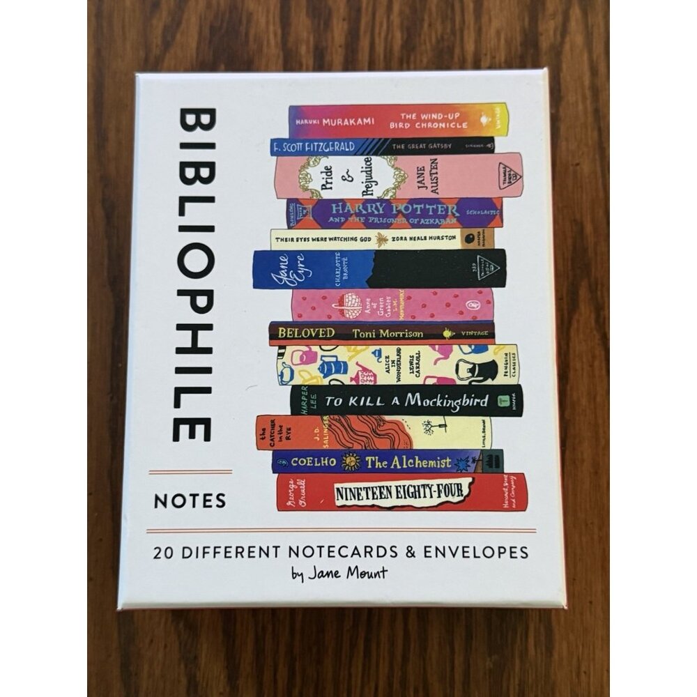 Bibliophile Notes:‎ 20 Different Notecards & Envelopes (Cards)